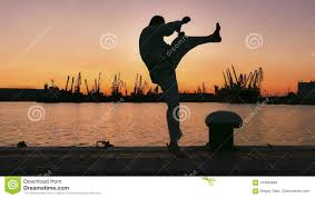 Taekwondo taekwondo silhouette karate silhouette silhouette symbol icon element sketch people black outline modern decoration gesture posture woman person human fashion background. Siluet Bojca Thekvondo Na Zahode Solnca Nad Morem Stokovoe Izobrazhenie Izobrazhenie Naschityvayushej Opredelenie Praktika 103064883