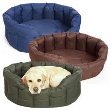Best large dog beds uk. P L Country Dog Waterproof Dog Bed Oval Uk Made D For Dog