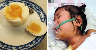 Nhân - Bé 3t nhập viiện sau khi ăn trứng luộc: Cảnh báo 4 thứ tuyệt đối  không ăn cùng trứng kẻo đi cấp cứu👇 | Facebook