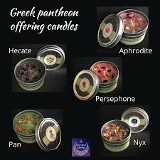 Silver Moon Offerings Specializes In Creating Offering Candles With The Deities Favored Offerings In Mind If W Persephone Greek Gods And Goddesses Greek Gods