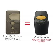 Sears Craftsman 139 53879 Compatible 390 Mhz Single Button