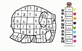 Elmer Boyama Sayfasi Kirtkirtla Okul Okul Oncesi Evde Egitim