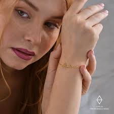 Dainty Name Bracelet,personalized Bracelet,custom Chain Bracelet, Custom  Word Bracelet