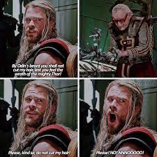 Thor Ragnarok Romanovagrp Buckyrogersgrp The Cutest Bean Also Sorry There Are So Many Posts On My Story Lmao Just Ignore Them Marvel Thor Marvel Hair Looks