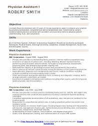 A cv does not have length limitations. Physician Assistant Resume Samples Qwikresume