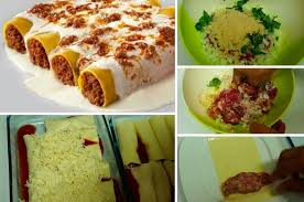 Canenoli Gratine Recette Facile Recette Recette De Cannelloni