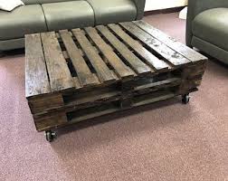 Pallet Bench Etsy In 2020 Pallet Wood Coffee Table Pallet Coffee Table Diy Pallet Furniture