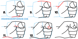 Maybe you would like to learn more about one of these? How To Draw Fists Side View Clenched Drawing Cartoon Pounding Fists Easy Step By Step Drawing Tutorial How To Draw Step By Step Drawing Tutorials