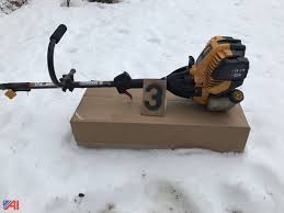 Dimensions and weight, engine and transmission type, horsepower, oil type and capacity, tires. Auctions International Auction Surplus Liquidation Ny 24128 Item Cub Cadet Weed Eater