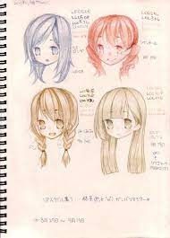 The following article presents the 30 most common anime hairstyles to better understanding the science hidden behind the different. Hairstyles By Ninapon Manga Hair Anime Hair Cute Simple Hairstyles