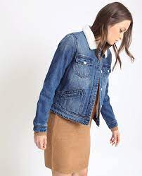 Check spelling or type a new query. Veste En Jean Fourree Bleu Denim 323313683a06 Pimkie