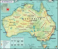 What Are The Key Facts Of Australia Australia Continent Australian Maps Australia Map