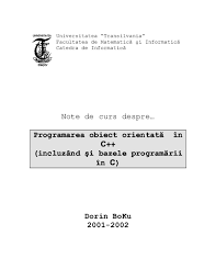 Curses is a well known set of libraries (with mostly common api) for creating tuis. Pdf Suport Curs C Ii Ligia Palfi Academia Edu