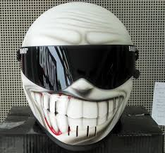 Nr 6 Bandit Xxr Grinser Matt White Teeth High Gloss 589 Eur Motorcycle Helm Motorrad Helm Bandit Xxr