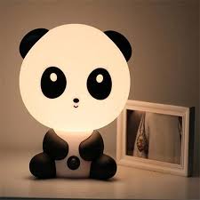 Baby Bedroom Lamps Night Light Cartoon Pets Rabbit Panda Pvc Plastic Sleep Led Kid Lamp Bulb Nightlight For Children 5103239 2020 23 39