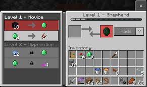Well now this is solved! Trading Minecraft Wiki