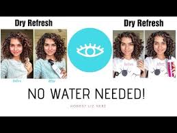 I 'm sorry this video is for people with straight hair. How To Refresh Curly Hair Without Water My Fav Products Youtube