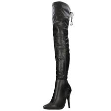 Get the best deals on stiletto heel knee high boots for women when you shop the. Krush Thigh High Heel Stiletto Over Knee Boots Ladies Footwear From Jenny Wren Footwear Uk