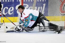 Adam Cree of the Belfast Giants Ice Hockey team during the 2007-2008...  News Photo