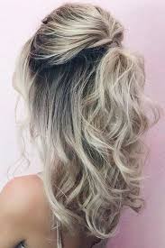 Now, this look is one of those half up half down hairstyles that probably inspired this article on its entirety. 37 Beautiful Half Up Half Down Hairstyles For The Modern Bride Tania Maras Bespoke Wedding Headpieces Wedding Veils