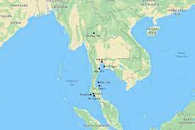 Thailand country profile history of thailand thailand in numbers thailand statistical key figures. Thailand Map Google Search