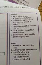 We did not find results for: Complete The Criss Cross Puzzle And Familiarize Yourself Of The Cables Being Described Pa Sagot Po Brainly Ph