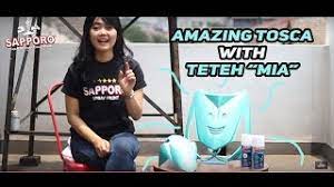 Apabila barang kosong akan kami batalkan secara otomatis. Amazing Tosca With Teteh Mia Tosca 7522 Pearl Green 7714 Sapporo Spray Youtube