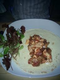 For the fish taco sauce, all you need is sour cream, mayo, lime juice, garlic powder and sriracha. Leftover Roast Chicken The Solution Spicy Bird Tacos From Thomasina Miers Kidandkitchen