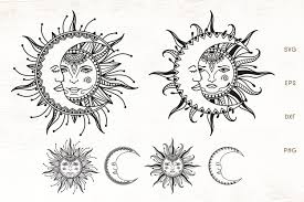 Encourage them to add their. Sun And Moon Mandala Zentangle Sun Moon Svg 915971 Cut Files Design Bundles