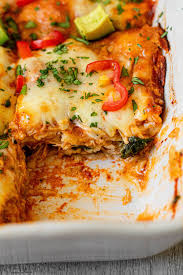 This layered chicken enchilada casserole is ready in just 35 minutes, a snap to make, super yummy and kid friendly. Chicken Enchilada Skillet Gluten Free All The Healthy Things Recipe Gluten Free Chicken Enchiladas Gluten Free Chicken Chicken Enchiladas