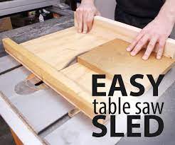 Luckily, there are plenty of ways that teach you how to build a table saw sled that meets your needs if you have the desire, a few tools, and a bit of diy experience. Easy Table Saw Sled 16 Steps With Pictures Instructables
