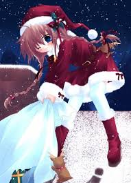 jeune fille manga noël - Blog de quelques-images-manga