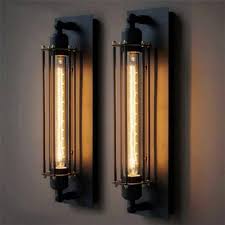 Kichler imahn 12 high black industrial wall sconce $ 129.99. T30 Industrial Rustic Long Black Wall Sconce Plate Lamp Retro Vintage Lighting Industrial Wall Lights Wall Sconce Lighting Industrial Wall Lamp