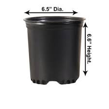 13 pot 6 gallon 22.5 l 22.71 0.80 ft 3 14 pot 7 gallon 26.5 l 26.49 0.94 ft 3 16 pot 10 gallon 38 l 37.85 1.33 ft 3 Hp 0 75 Trade Gallon Pots 10 Pack Vas Agricultural
