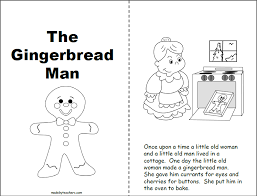 As soon as he was cooked, the little old woman opened the oven door. Gingerbread Man Printable Book 1st And 2nd Made By Teachers