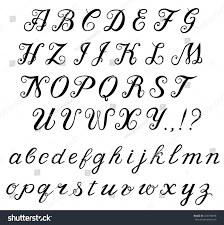 The word calligraphy is derived from greek, meaning beautiful writing. Calligraphy A To Z Capital And Small Letters Letter