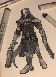 Overwatch Reaper Drawing Drawing Drawing reaper for the first time. overwatch reaper drawing drawing