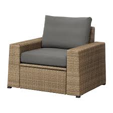 Solleron Armchair Outdoor Brown Froson Duvholmen Dark Gray Ikea Rattan Armchair Ikea Armchair