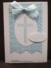 Save the date cards, baptism invites, and first communion invitations also make great keepsakes and can be added to photo books to commemorate the special day. Baptism Card Using Stampin Up Blessed By God Stamp Set Baptism Cards Christian Cards Christening Cards