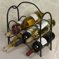 J J Wire 6 Bottle Wine Holder Www Hayneedle Com Wire Wine Rack Wine Rack Table Top Wine Rack