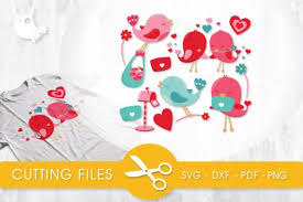 Compatible with cameo silhouette studio, cricut and other cutting machines for any crafting projects. Love Birds Hearts Graphic By Prettycuttables Creative Fabrica Free Svg Free Graphics Graphic Design Freebies