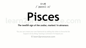 How to pronounce russian consonants. Pisces Pronunciation And Definition Youtube