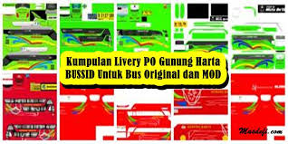 Livery bussid terbaru gunung harta memberikan game bus simulator indonesia terbaik untuk simulator bus kalian dengan berbagai skin terbaik. Kumpulan Livery Po Gunung Harta Bussid Untuk Bus Original Dan Mod Masdefi Com