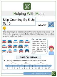 Choose one of the following skip counting worksheet categories. Skip Counting Helping With Math
