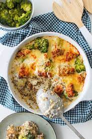 Ovenschotel Met Quinoa Broccoli En Kip As Cooked By Ginger Koken Gezonde Recepten Quinoa