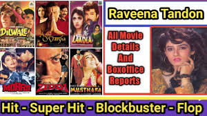 Raveena Tandon Box Office Collection Analysis Hit And Flop Blockbuster All Movies List Youtube raveena tandon box office collection analysis hit and flop blockbuster all movies list
