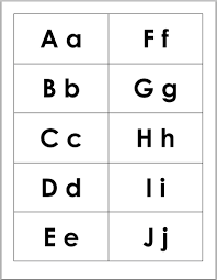 free printable flashcards for kids abc 123 student handouts