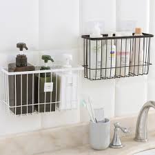 Iron wire kitchen storage rack. Buy Self Adhesion Kitchen Bathroom Iron Wire Basket Bin Storage Rack Mesh Organizer At Affordable Prices Free Shipping Real Reviews With Photos Joom