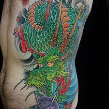 Bộ sưu tập của thành flash. Side Japanese Dragon Tattoo By Guru Tattoo