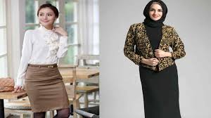 Jual rok payung pendek midi flare skirt rok pendek wanita rok kerja hitam . Model Baju Kerja Wanita Modern Yang Modis Dan Elegan Harapan Rakyat Online